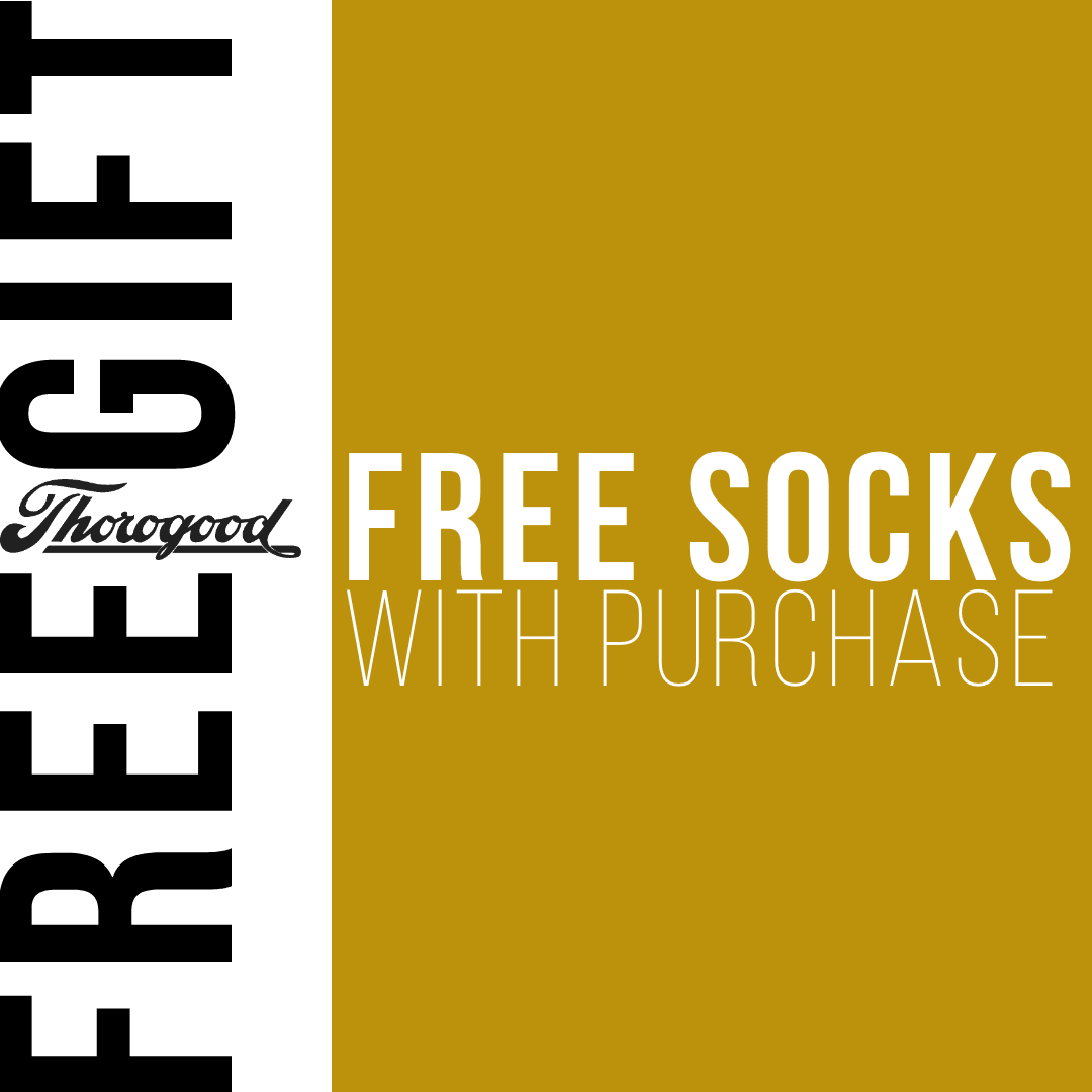 Free Thorogood Socks - Purpose-Built / Home of the Trades