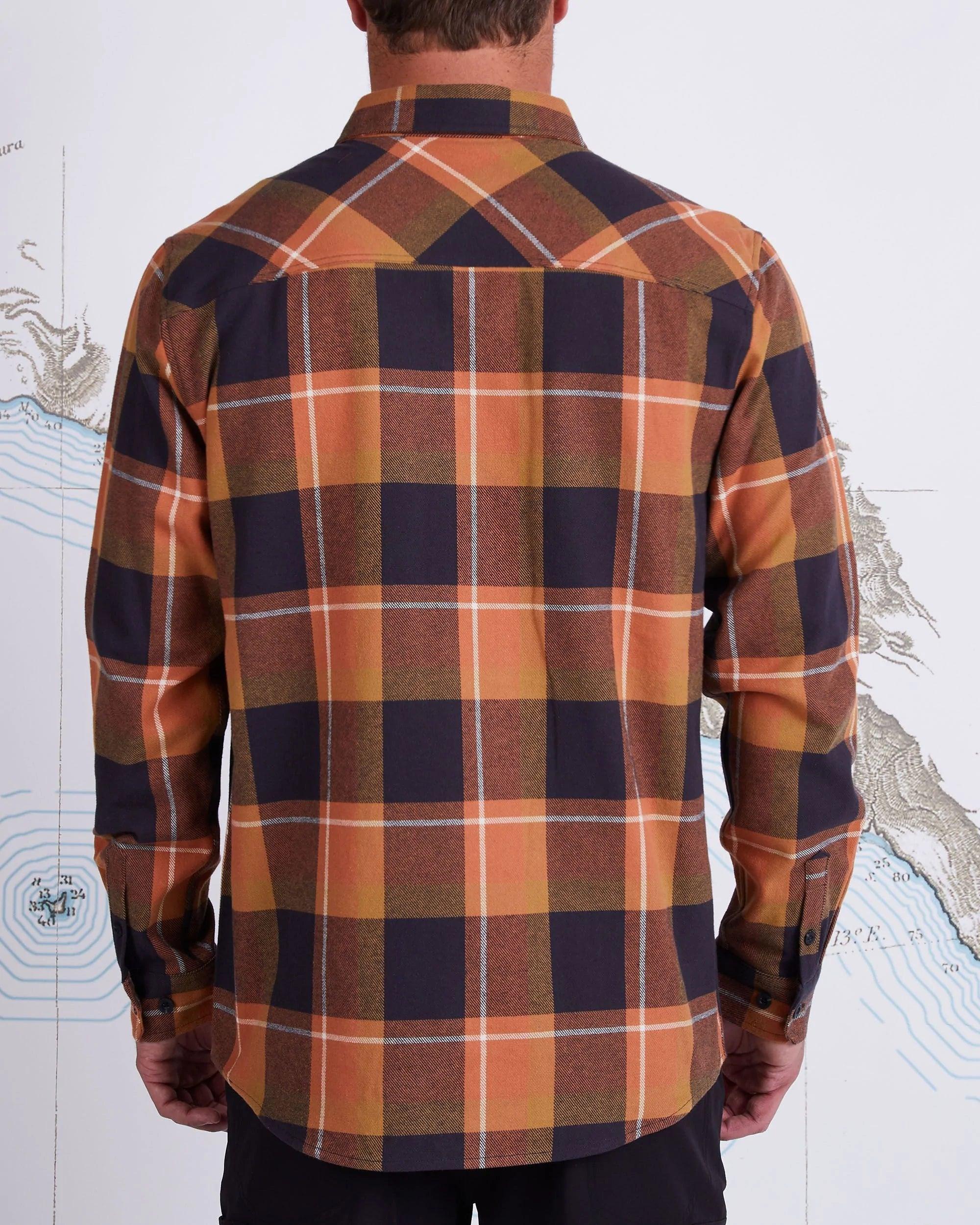 Dawn Patrol Flannel Black - Purpose-Built / Home of the Trades