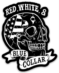 RWBC Skull Sticker - Purpose-Built / Home of the Trades