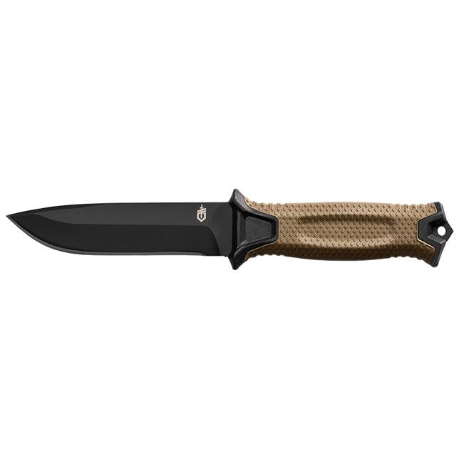 Strongarm Sheath Knife - Coyote Brown, Plain Edge