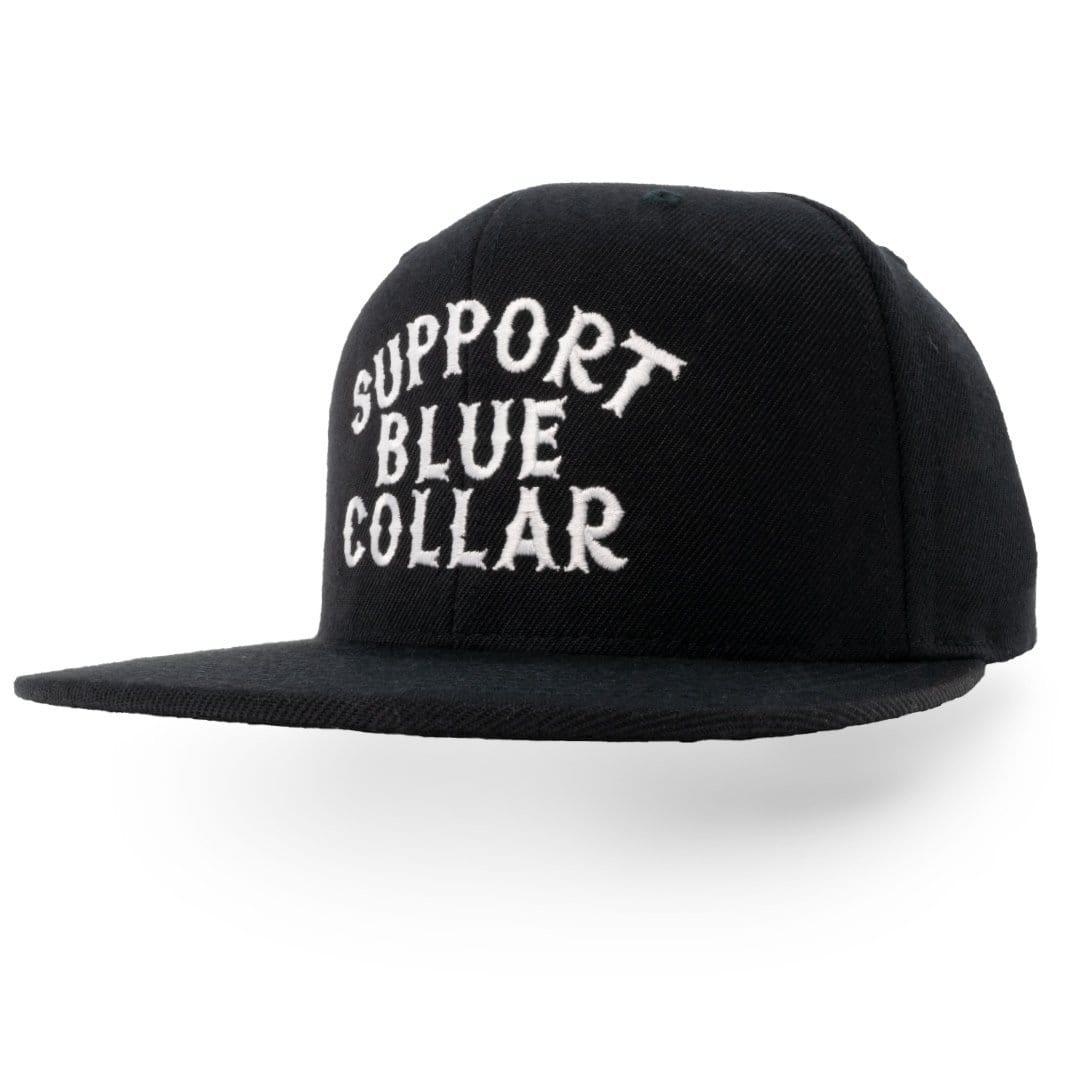 Support Blue Collar - Snapback (Black) - Purpose-Built / Home of the Trades