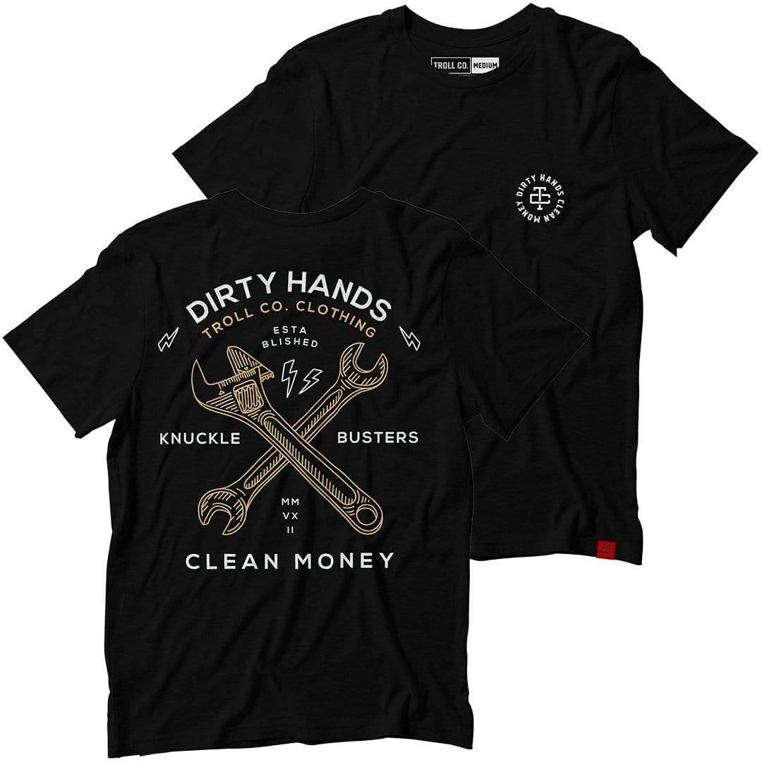 Twisting Wrenches Tee Black