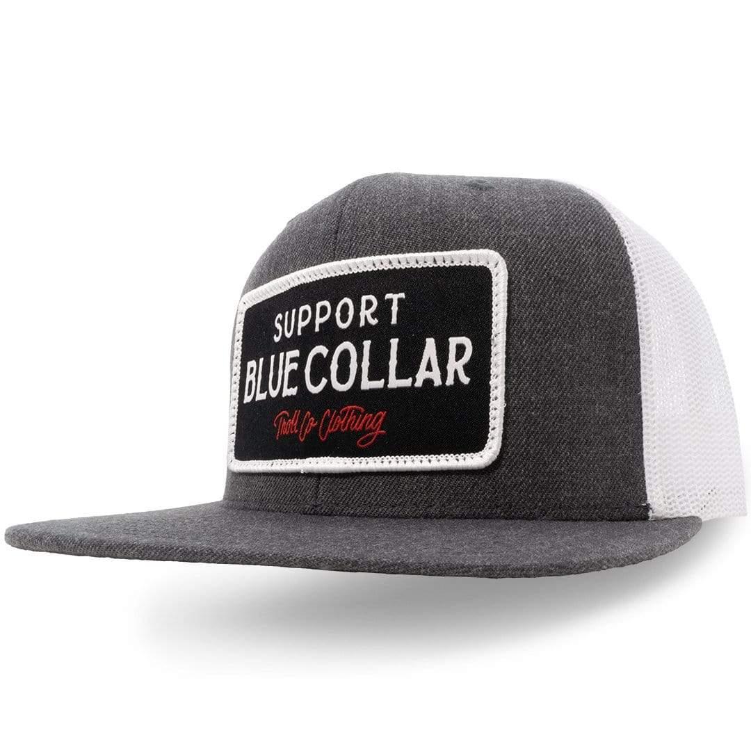 Barricade Snapback: Charcoal / White - Purpose-Built / Home of the Trades