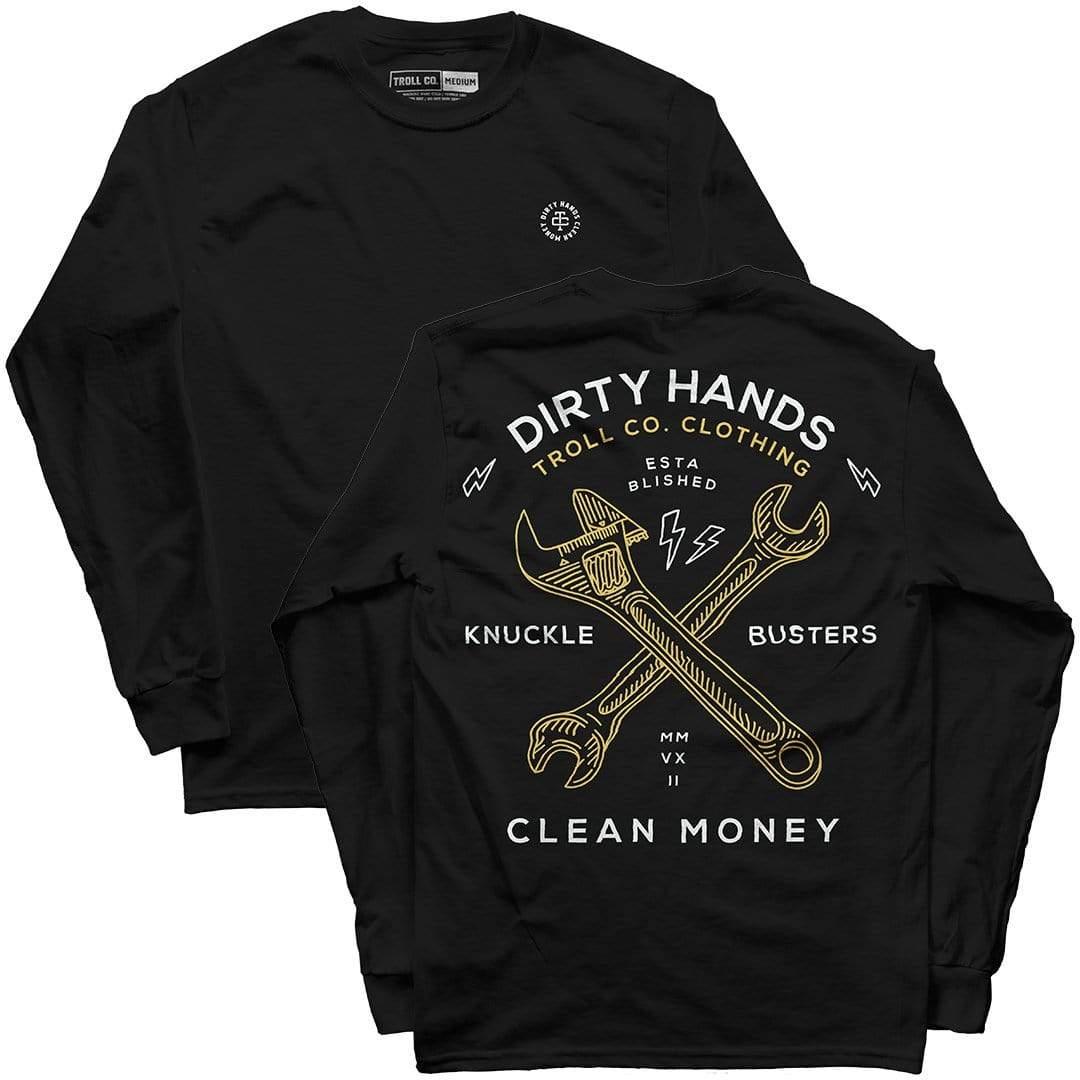 Twisted Wrenches Long Sleeve - Black