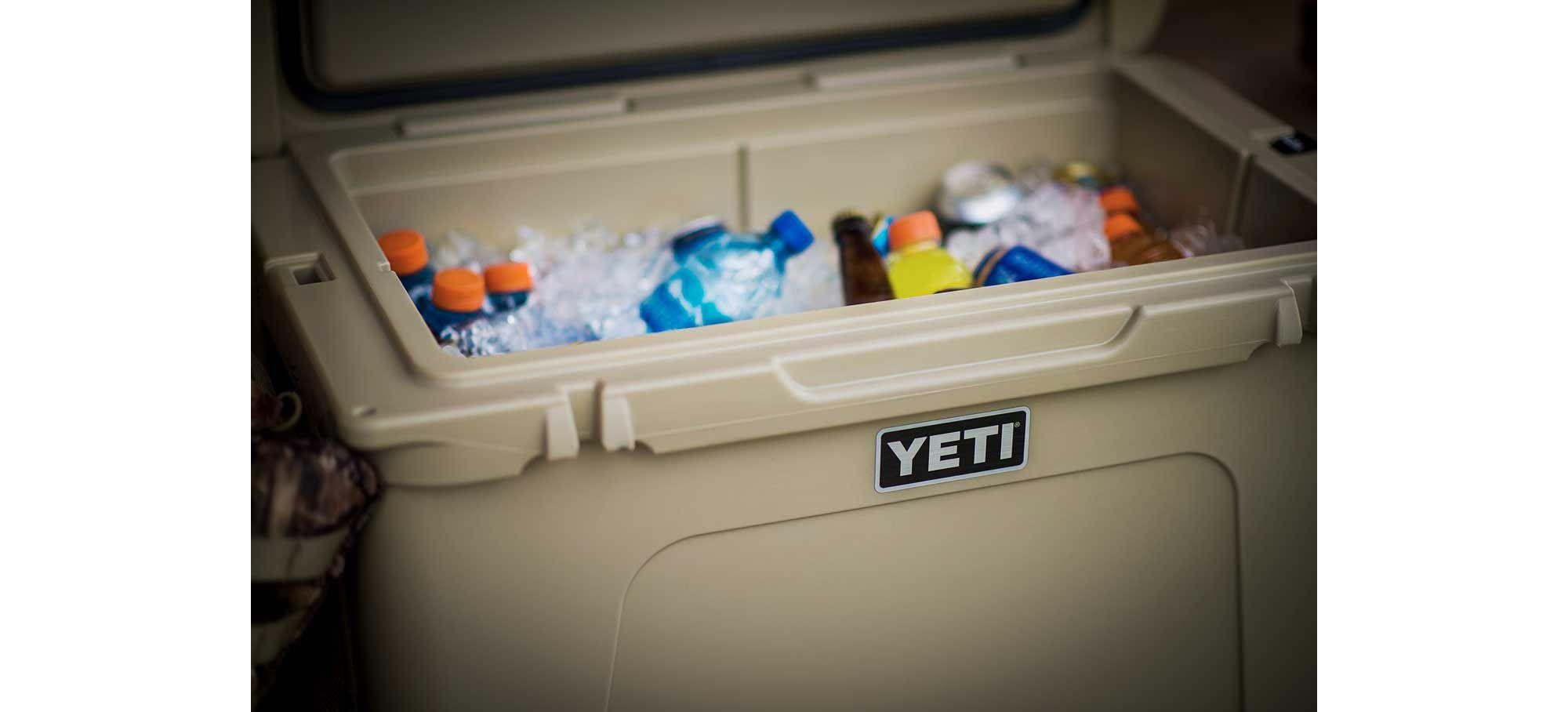 Tundra 45 Cooler: Tan - Purpose-Built / Home of the Trades