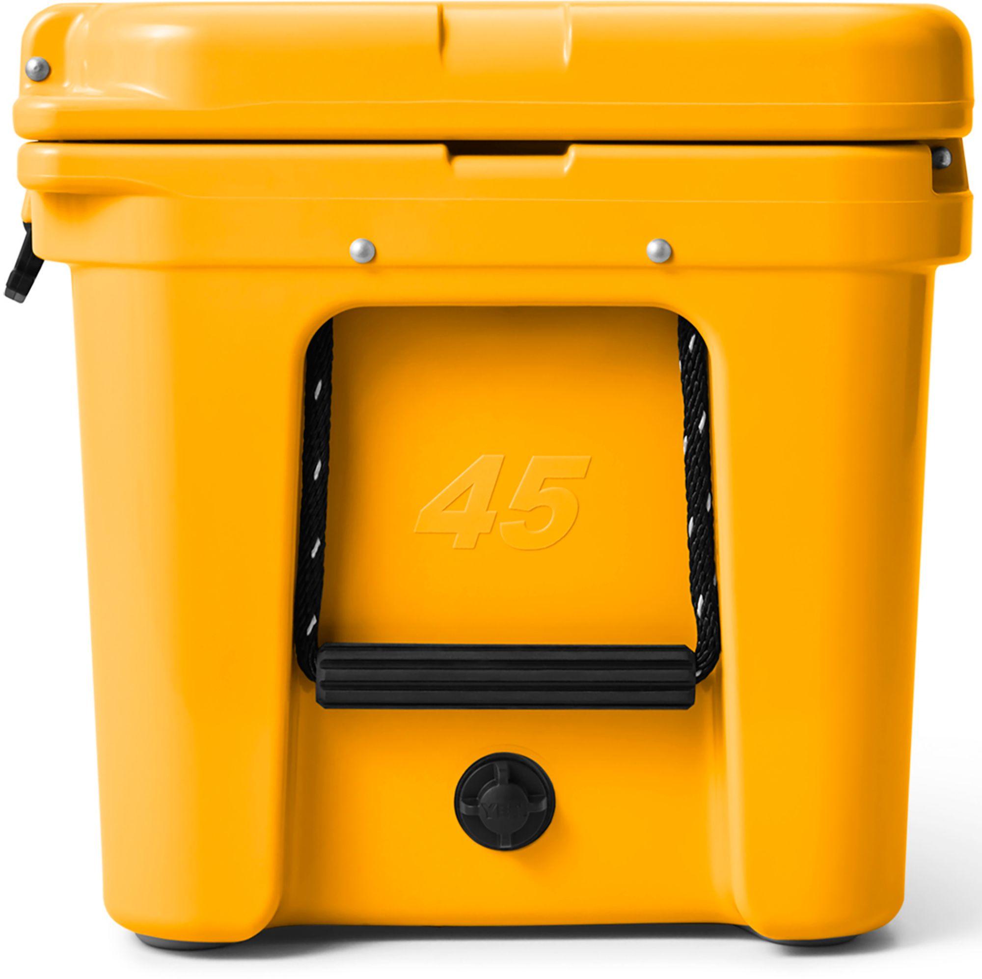 Tundra 45 Cooler: Alpine Yellow - Purpose-Built / Home of the Trades