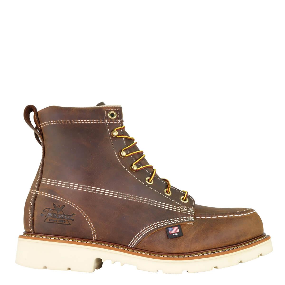 American Heritage - 6" Trail Crazyhorse - Moc Toe - MAXwear90 (Steel Toe) - Purpose-Built / Home of the Trades