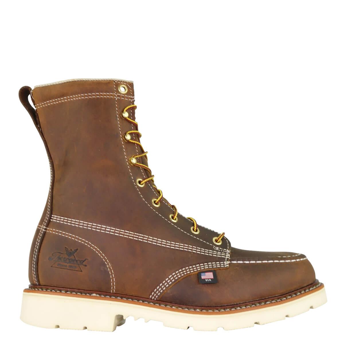 American Heritage - 8" Trail Crazyhorse - Moc Toe MAXwear 90 (Steel Toe) - Purpose-Built / Home of the Trades