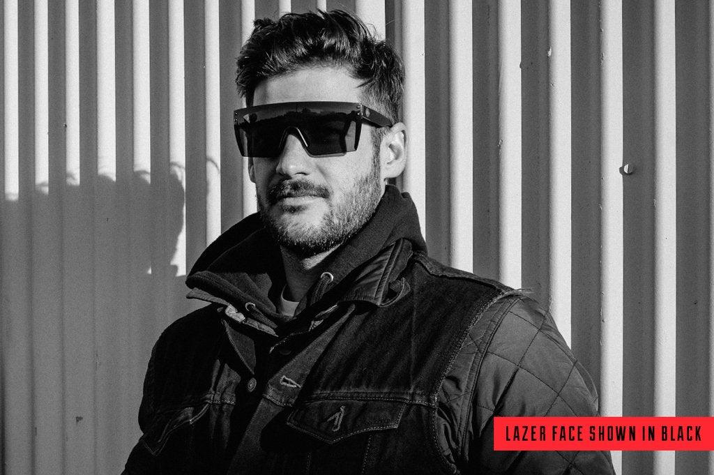 Lazer Face: Polarized Black Z.87 - Purpose-Built / Home of the Trades