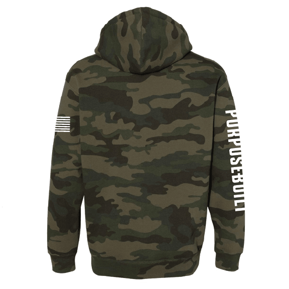 Purpose-Built Logo Hoodie - Camo - Purpose-Built / Home of the Trades