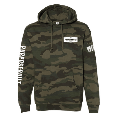 Purpose-Built Logo Hoodie - Camo