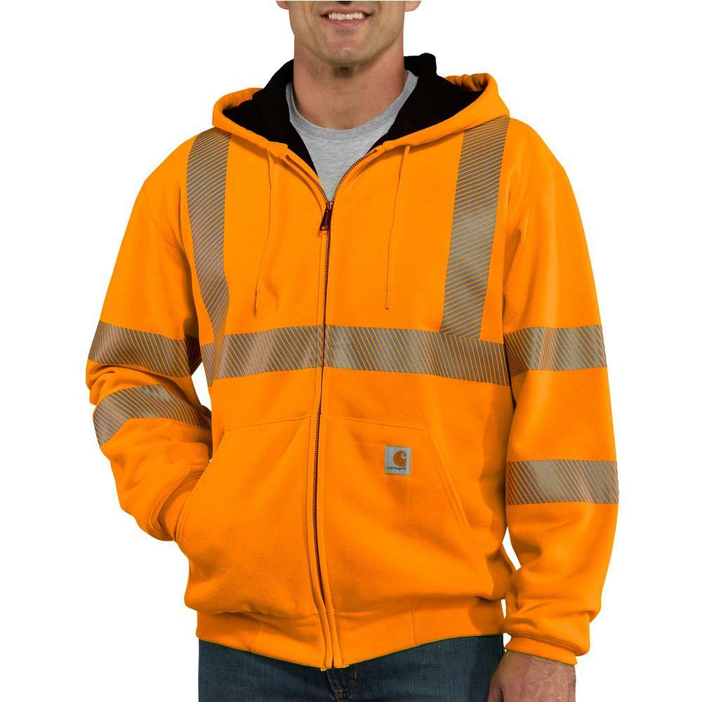 High Visibility Class 3 Thermal Sweatshirt (Brite Orange) - Purpose-Built / Home of the Trades