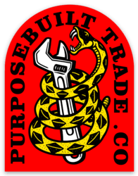 DONT TREAD Sticker - 1.94in - Purpose-Built / Home of the Trades