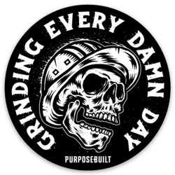 Every Damn Day Sticker, 2.5in - Purpose-Built / Home of the Trades