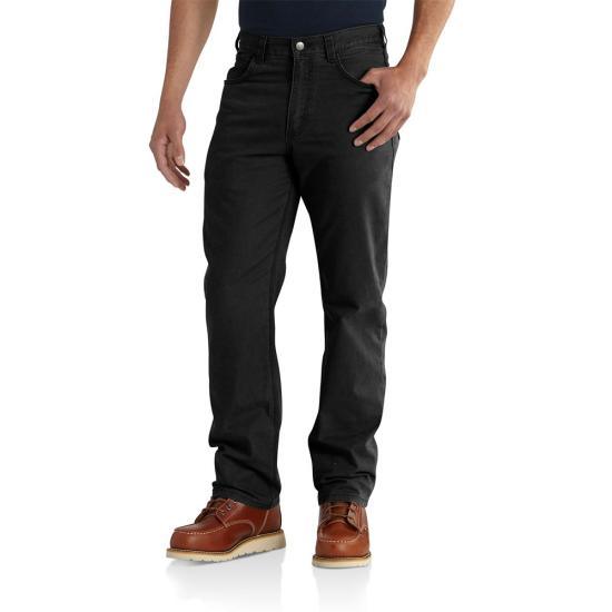 Closeout Rugged Flex Rigby 5-Pocket Work Pant (Black) - Purpose-Built / Home of the Trades