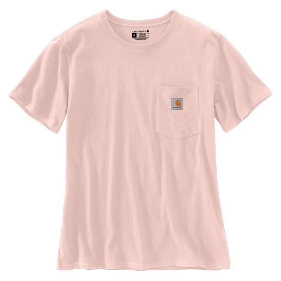 Women'S WK87 Workwear Pocket Short Sleeve T-Shirt - Ash Rose