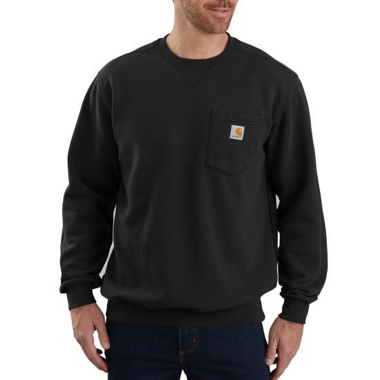 Crewneck Pocket Sweatshirt - Black - Purpose-Built / Home of the Trades