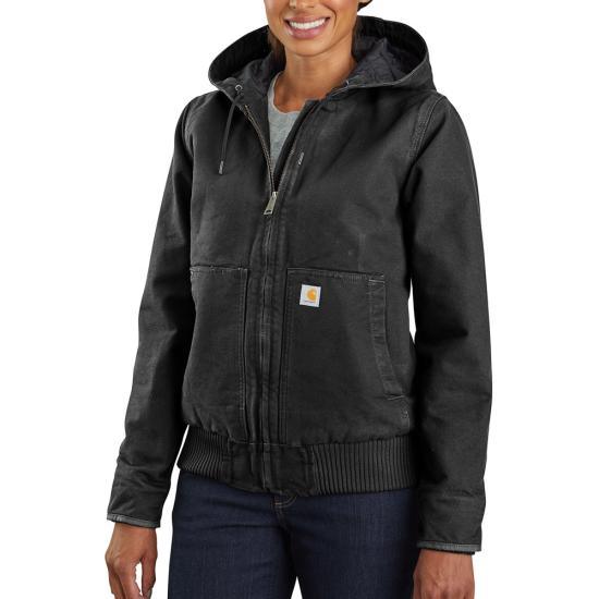 Washed Duck Insulated Active - Black