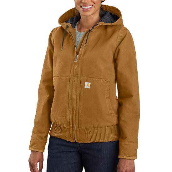 Women's Duck Active Jacket - Carhartt Brown - Purpose-Built / Home of the Trades