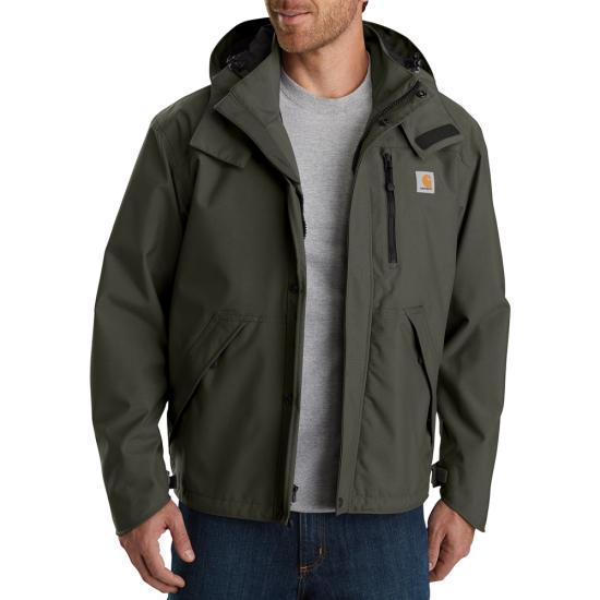 Storm Defender Loose Fit Heavyweight Jacket - Olive - Purpose-Built / Home of the Trades