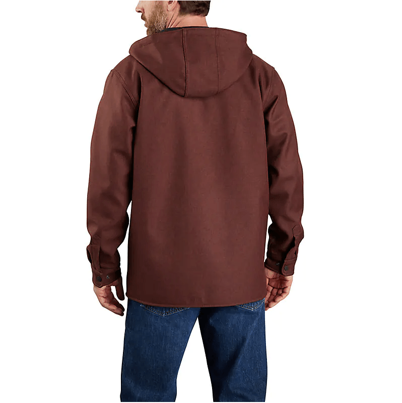 Rain Defender® Relaxed Fit Heavyweight Hooded Shirt Jac - Cedar